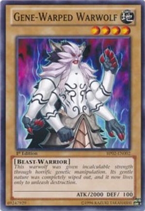 Gene-Warped Warwolf [BP02-EN002] Common