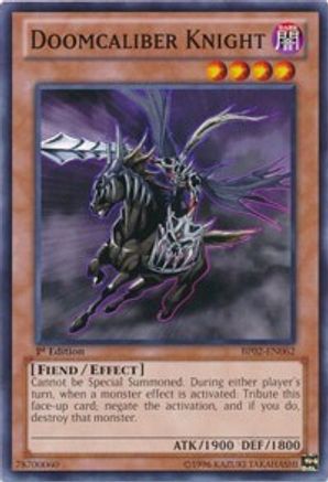 Doomcaliber Knight [BP02-EN062] Common