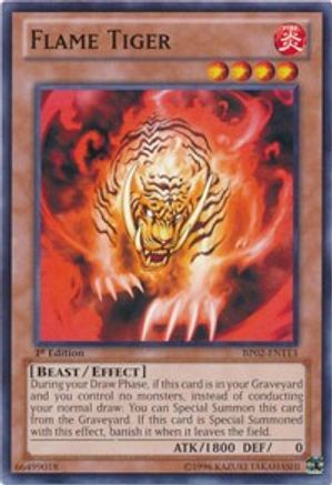 Flame Tiger [BP02-EN113] Common