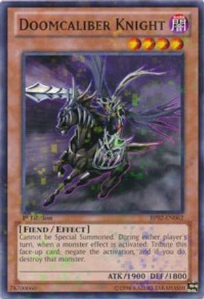 Doomcaliber Knight [BP02-EN062] Mosaic Rare