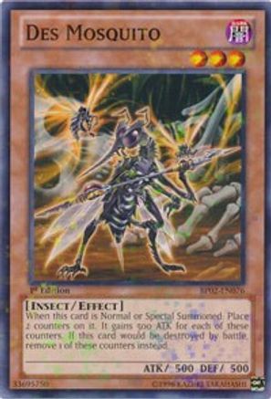 Des Mosquito [BP02-EN076] Mosaic Rare