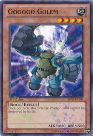 Gogogo Golem [BP02-EN100] Mosaic Rare