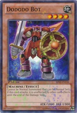 Dododo Bot [BP02-EN118] Mosaic Rare