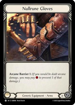 Nullrune Gloves (SGB006) - Silver Age Chapter 3