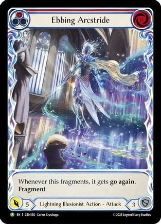 Ebbing Arcstride (Red) (GEM150) - Gem Pack 5