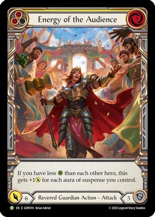 Energy of the Audience (Yellow) (GEM159) - Gem Pack 5