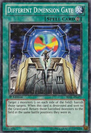 Different Dimension Gate [BP01-EN077] Starfoil Rare