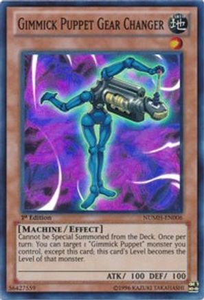 Gimmick Puppet Gear Changer [NUMH-EN006] Super Rare