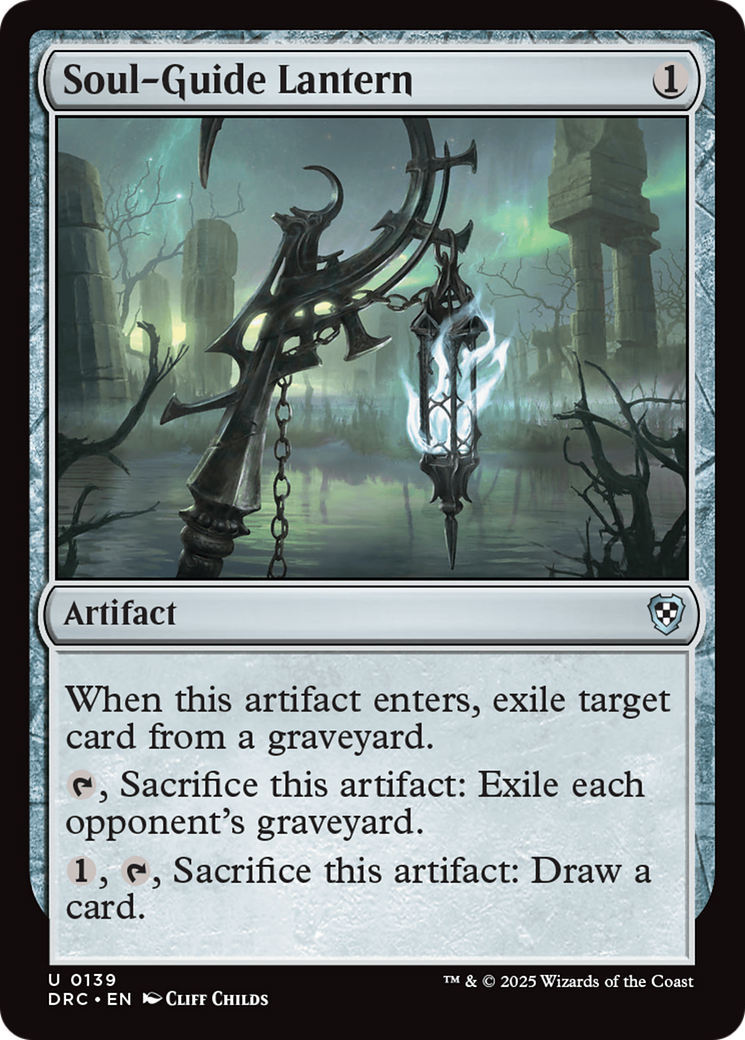 Soul-Guide Lantern (-139) - Commander: Aetherdrift