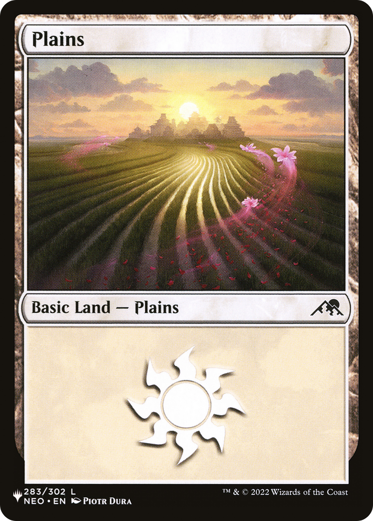 Plains (NEO) (-283) - The List Reprints