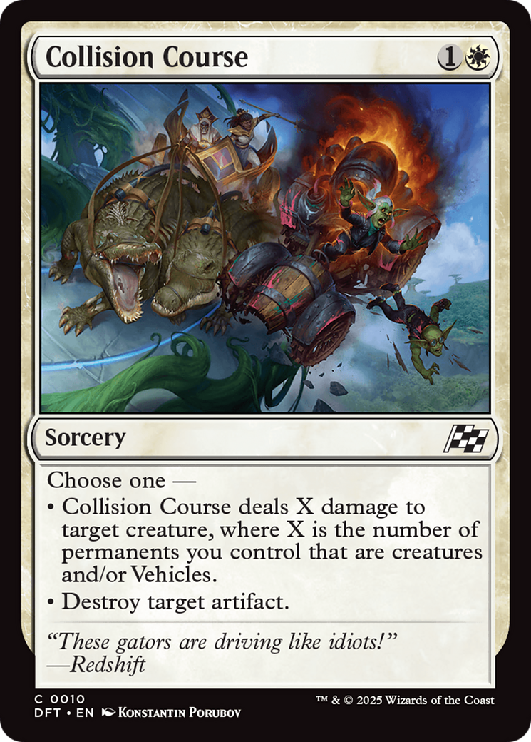Collision Course (-010) - Aetherdrift Foil