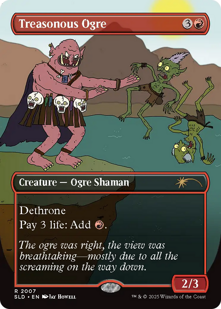 Treasonous Ogre (SLD-2007) - Secret Lair Drop Series