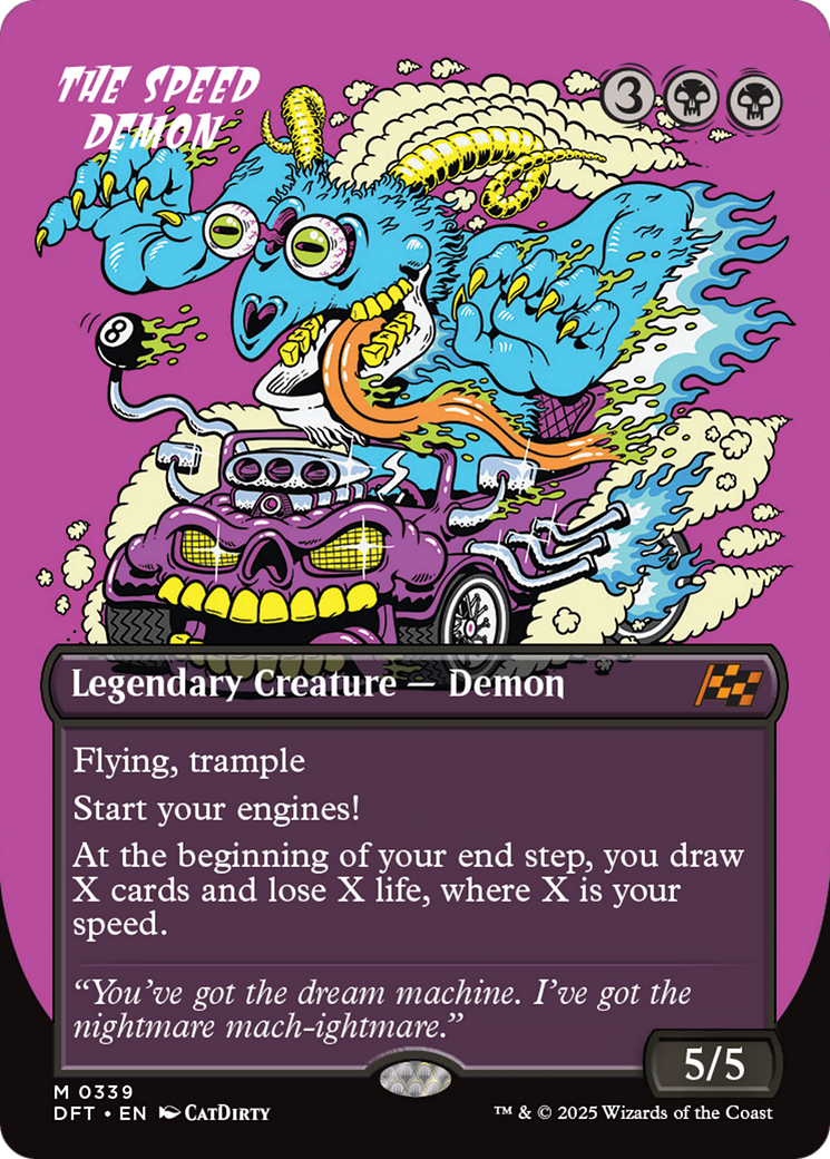 The Speed Demon (Borderless) (-339) - Aetherdrift
