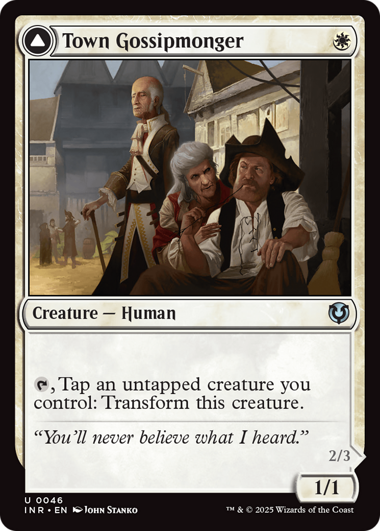 Town Gossipmonger (-046) - Innistrad Remastered Foil