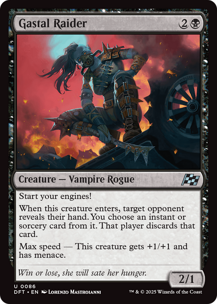 Gastal Raider (-086) - Aetherdrift Foil