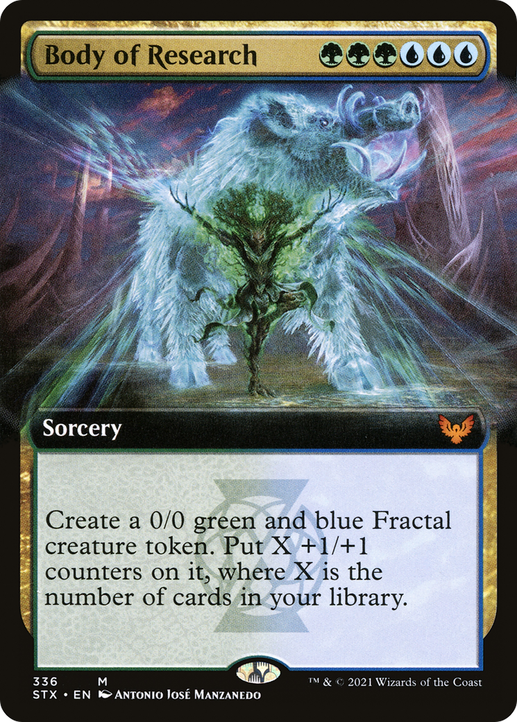 Body of Research (Extended Art) [Strixhaven: School of Mages]