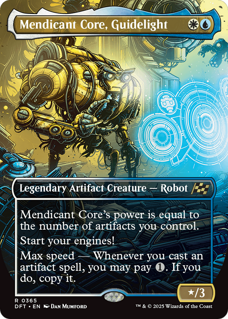 Mendicant Core, Guidelight (Borderless) (-365) - Aetherdrift
