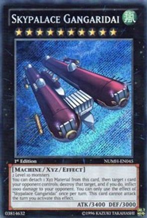 Skypalace Gangaridai [NUMH-EN045] Secret Rare