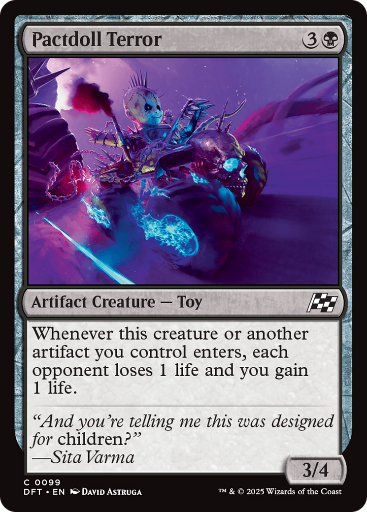 Pactdoll Terror (-099) - Aetherdrift Foil