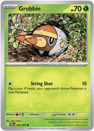 Grubbin 2 - ME05 Pitch Black Reverse Holofoil