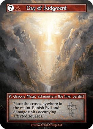 Day of Judgment (Judge Promo)  - Gothic Foil