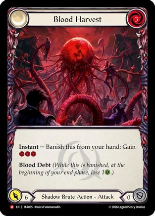 Blood Harvest (IAR005) - Usurp the Shadow Throne