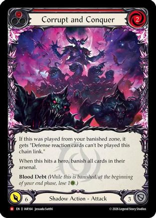 Corrupt and Conquer (Red) (IAR164) - Usurp the Shadow Throne