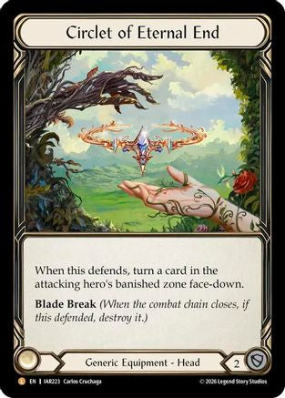 Circlet of Eternal End (IAR223) - Usurp the Shadow Throne Rainbow Foil