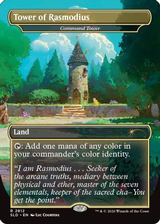 Tower of Rasmodius - Command Tower (SLD-2812) - Secret Lair Drop Series Foil