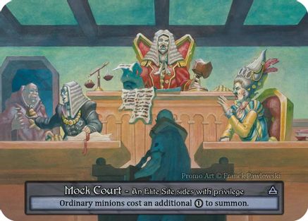 Mock Court (Foil)  - Dust Reward Promos Foil