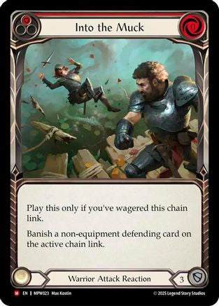 Into the Muck (MPW023) - Mastery Pack Warrior Rainbow Foil