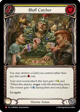 Bluff Catcher (MPW029) - Mastery Pack Warrior Rainbow Foil