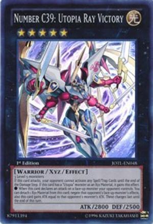 Number C39: Utopia Ray Victory [JOTL-EN048] Super Rare