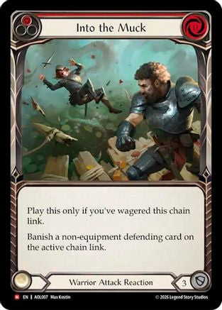 Into the Muck (Red) (AOL007) - Armory Deck: Olympia, Prized Fighter
