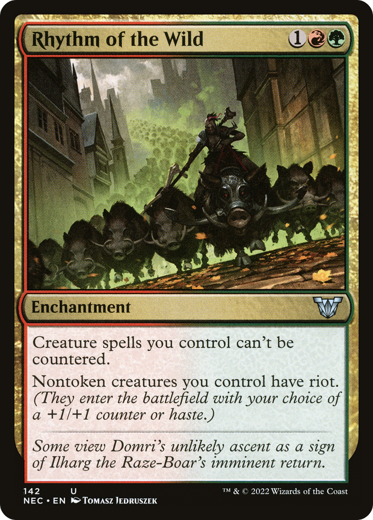 Rhythm of the Wild [Kamigawa: Neon Dynasty Commander]