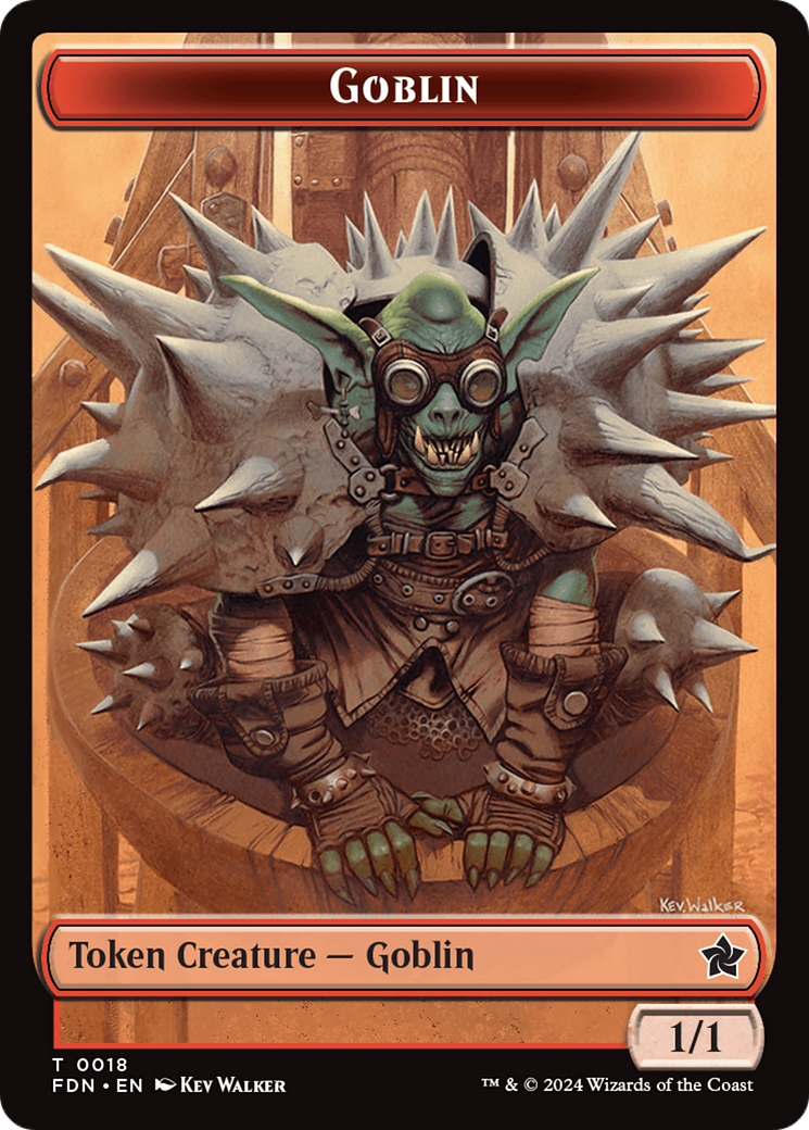 Goblin (TFDN-018) - Foundations Tokens Foil