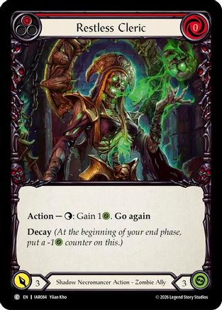 Restless Cleric (IAR084) - Usurp the Shadow Throne