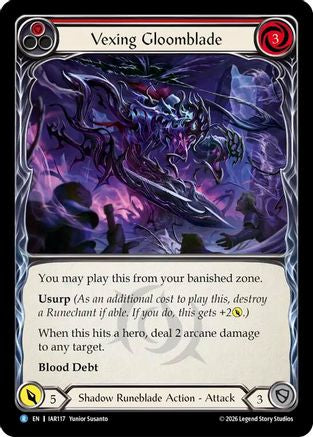Vexing Gloomblade (IAR117) - Usurp the Shadow Throne