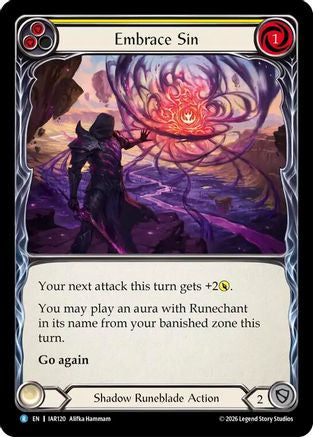 Embrace Sin (IAR120) - Usurp the Shadow Throne Rainbow Foil