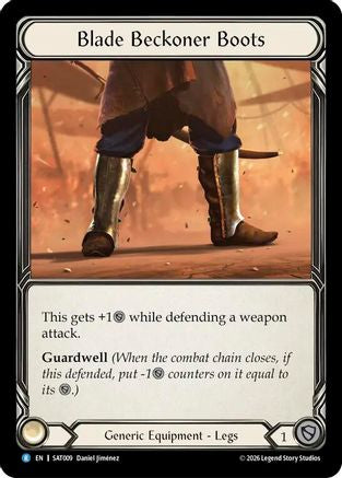 Blade Beckoner Boots (SAT009) - Silver Age: Usurp the Shadow Throne