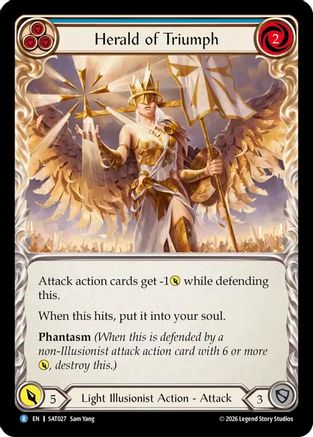 Herald of Triumph (Blue) (SAT027) - Silver Age: Usurp the Shadow Throne