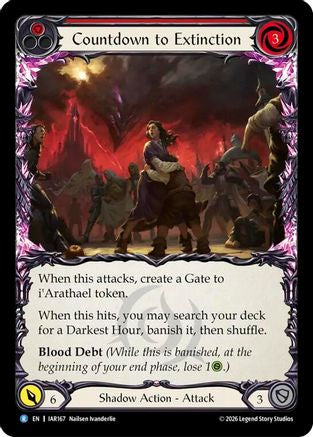 Countdown to Extinction (IAR167) - Usurp the Shadow Throne