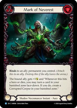 Mark of Neverest (IAR066) - Usurp the Shadow Throne Rainbow Foil