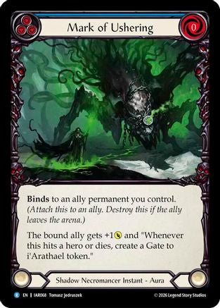 Mark of Ushering (IAR068) - Usurp the Shadow Throne Rainbow Foil