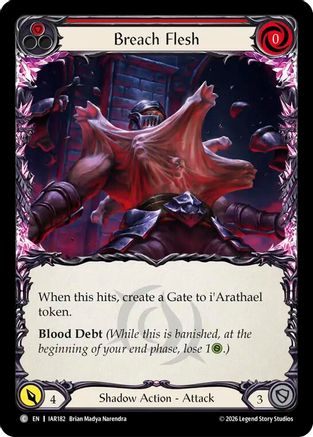 Breach Flesh (Red) (IAR182) - Usurp the Shadow Throne