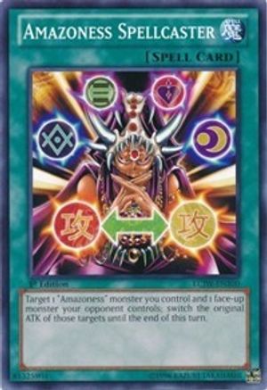 Amazoness Spellcaster [LCJW-EN100] Common