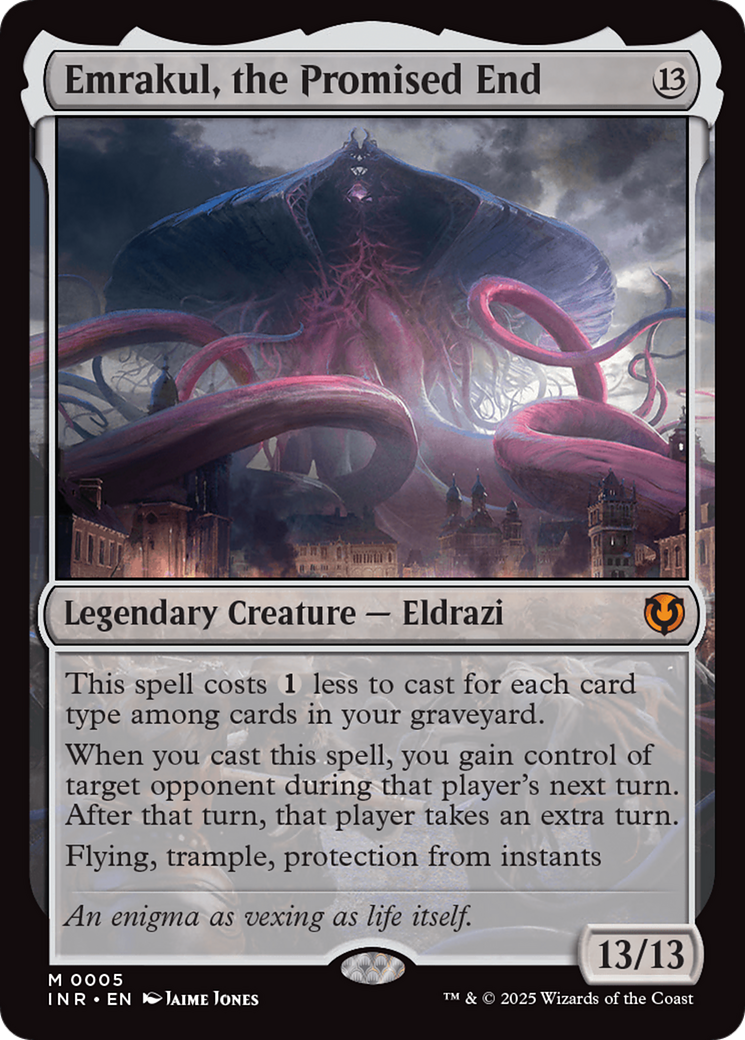 Emrakul, the Promised End (-005) - Innistrad Remastered Foil