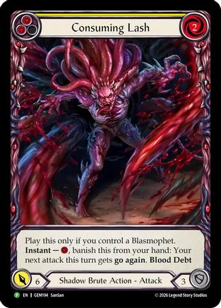 Consuming Lash (GEM194) - GEM Pack 6