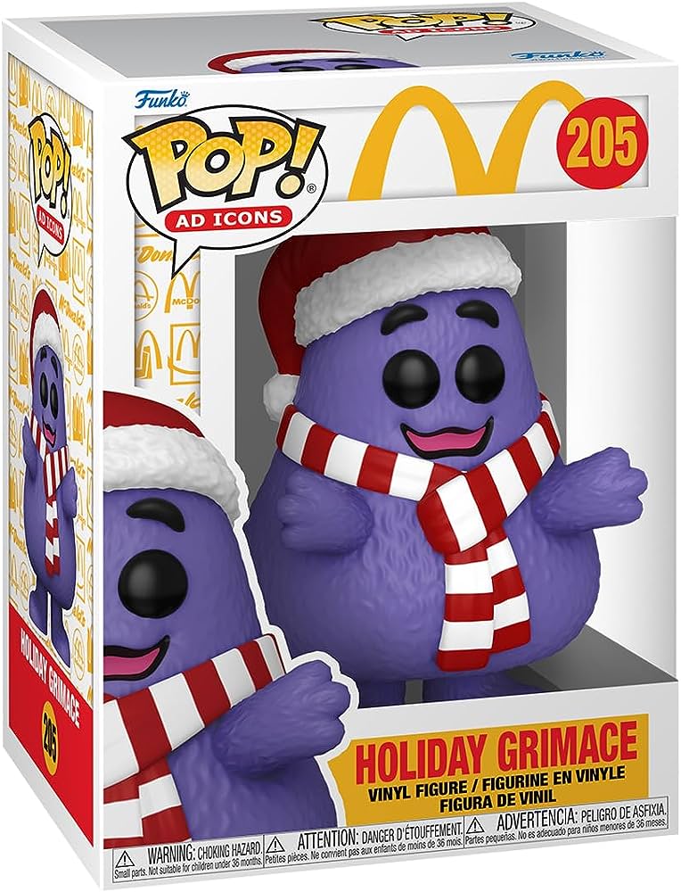 Pop Ad Icons Mcdonalds Grimace Hldy Vinyl Figure