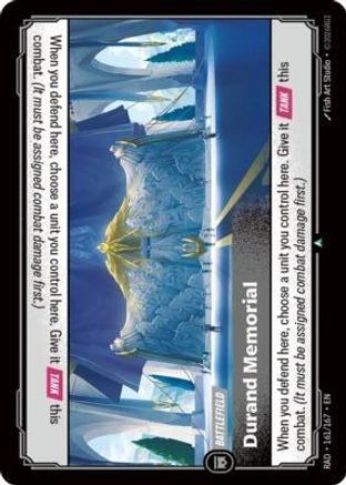Durand Memorial (161/167) - Radiance Foil